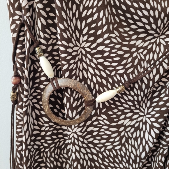 Frank Lyman Faux Wrap Bealted Dress Cap Sleeve Size 4 - Picture 4 of 13